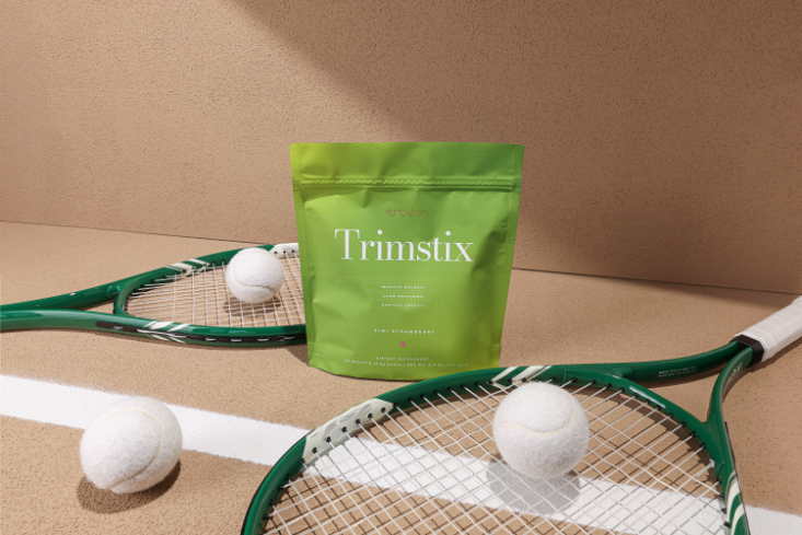 Trimstix is gluten- and dairy-free, isn’t filled with artificial sweeteners, dyes, or mystery fillers, and is third-party tested for quality and efficacy. 